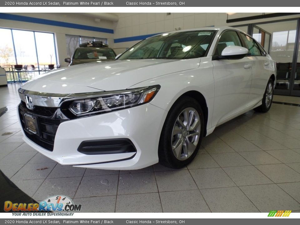 2020 Honda Accord LX Sedan Platinum White Pearl / Black Photo #1