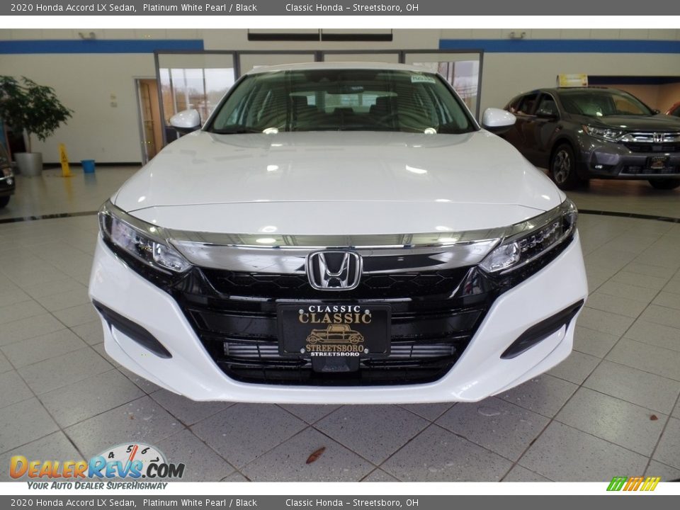 2020 Honda Accord LX Sedan Platinum White Pearl / Black Photo #2