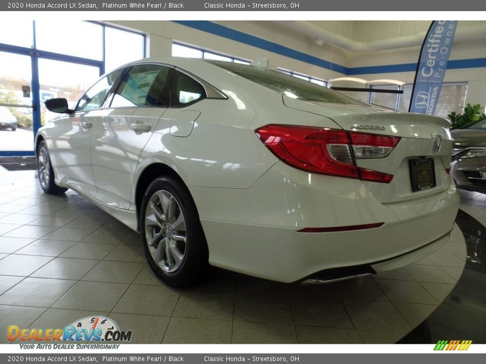 2020 Honda Accord LX Sedan Platinum White Pearl / Black Photo #7