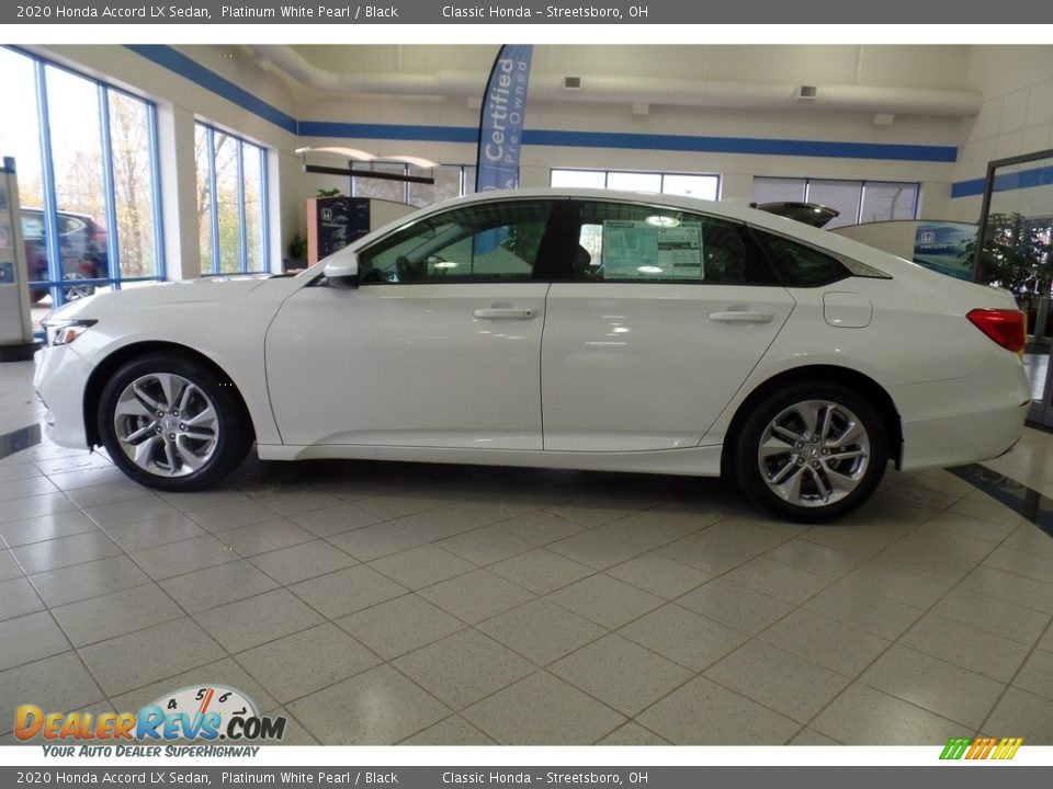 2020 Honda Accord LX Sedan Platinum White Pearl / Black Photo #8