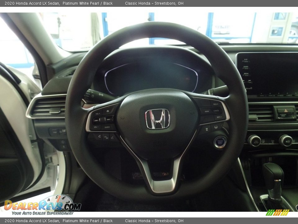 2020 Honda Accord LX Sedan Platinum White Pearl / Black Photo #14