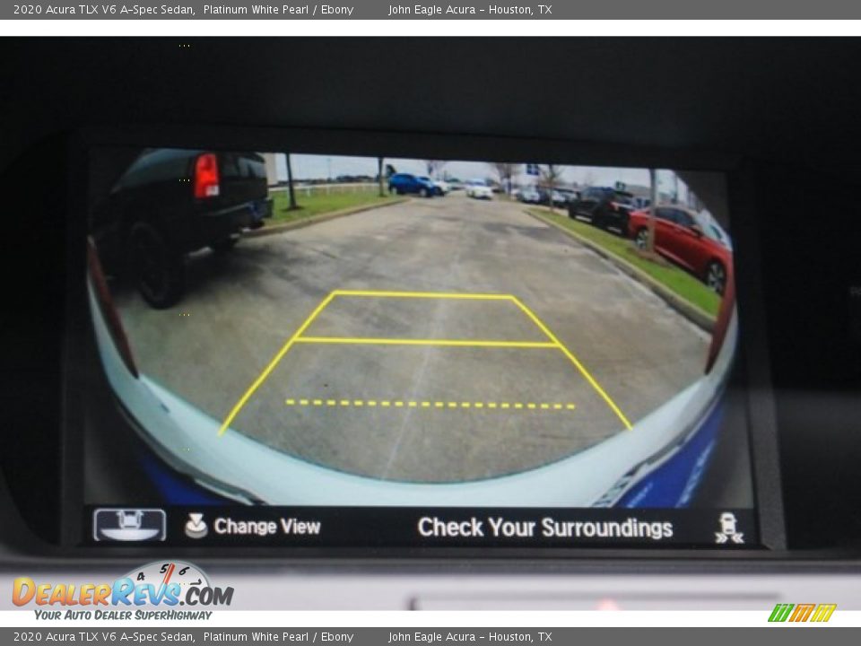 2020 Acura TLX V6 A-Spec Sedan Platinum White Pearl / Ebony Photo #32