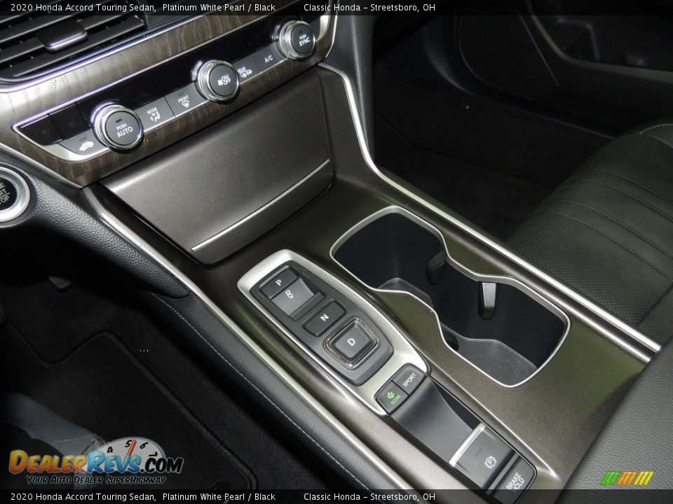2020 Honda Accord Touring Sedan Platinum White Pearl / Black Photo #15