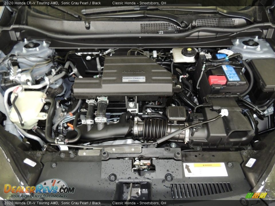 2020 Honda CR-V Touring AWD Sonic Gray Pearl / Black Photo #26