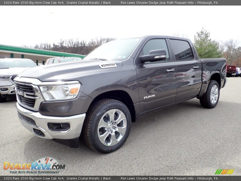 2020 Ram 1500 Big Horn Crew Cab 4x4 Granite Crystal Metallic / Black Photo #1