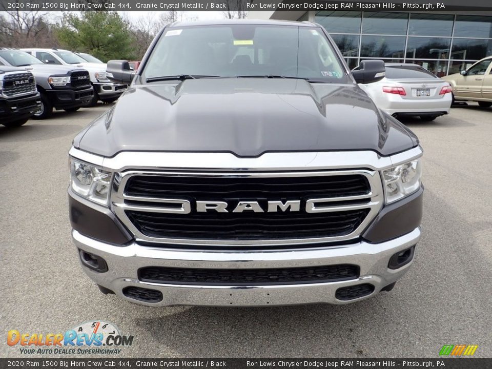 2020 Ram 1500 Big Horn Crew Cab 4x4 Granite Crystal Metallic / Black Photo #2