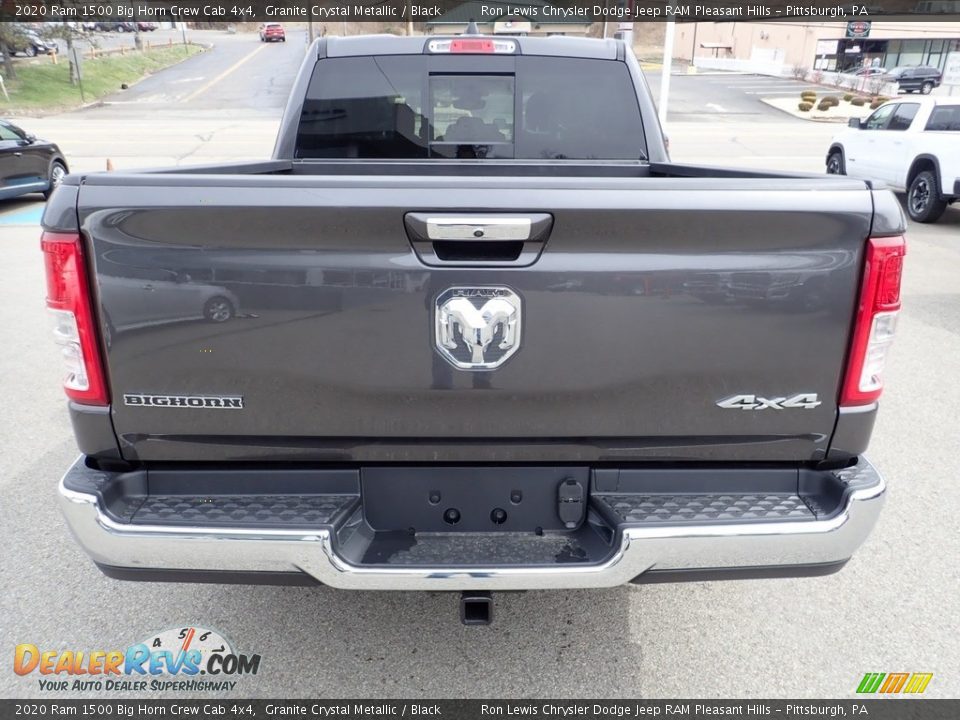 2020 Ram 1500 Big Horn Crew Cab 4x4 Granite Crystal Metallic / Black Photo #9