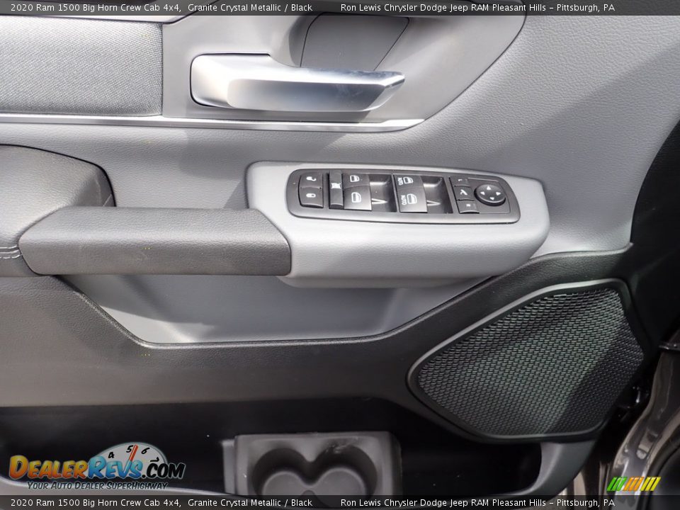 2020 Ram 1500 Big Horn Crew Cab 4x4 Granite Crystal Metallic / Black Photo #11