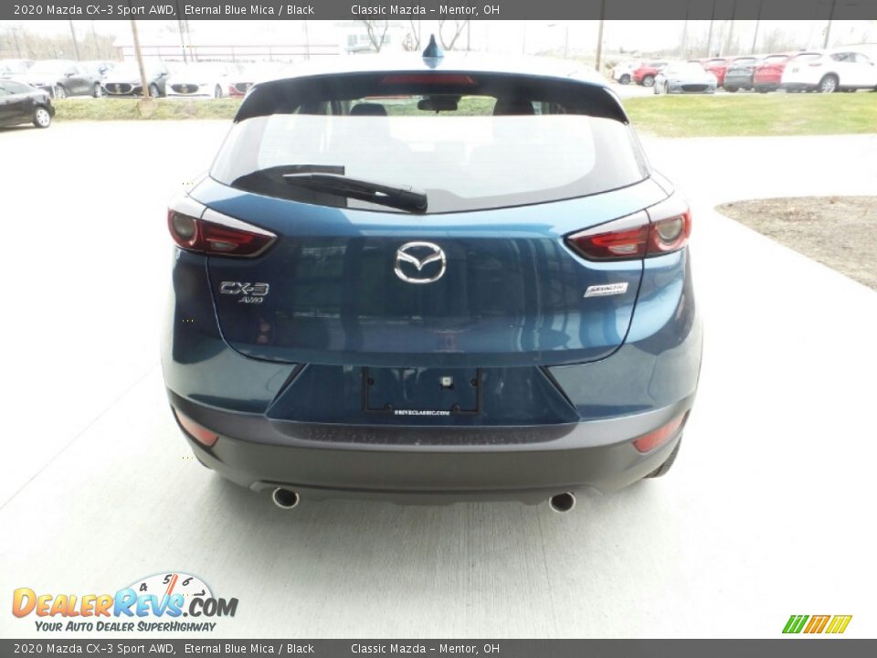 2020 Mazda CX-3 Sport AWD Eternal Blue Mica / Black Photo #4