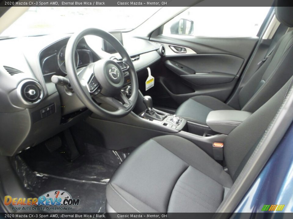 2020 Mazda CX-3 Sport AWD Eternal Blue Mica / Black Photo #5