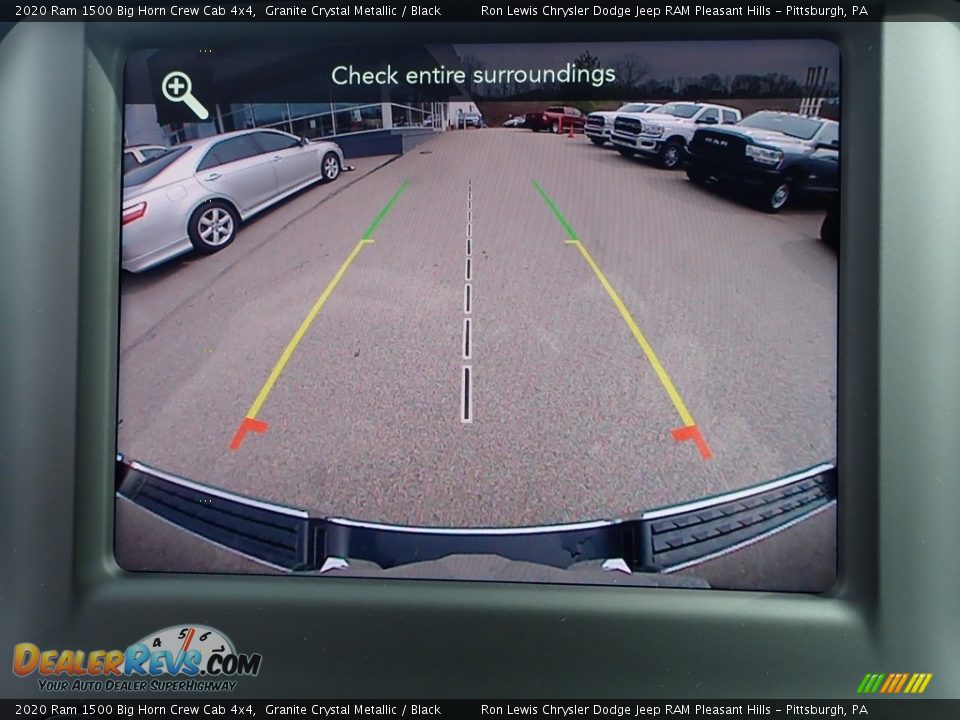 2020 Ram 1500 Big Horn Crew Cab 4x4 Granite Crystal Metallic / Black Photo #16