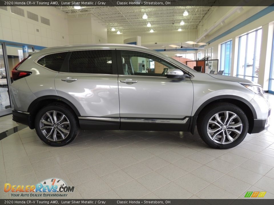 2020 Honda CR-V Touring AWD Lunar Silver Metallic / Gray Photo #4