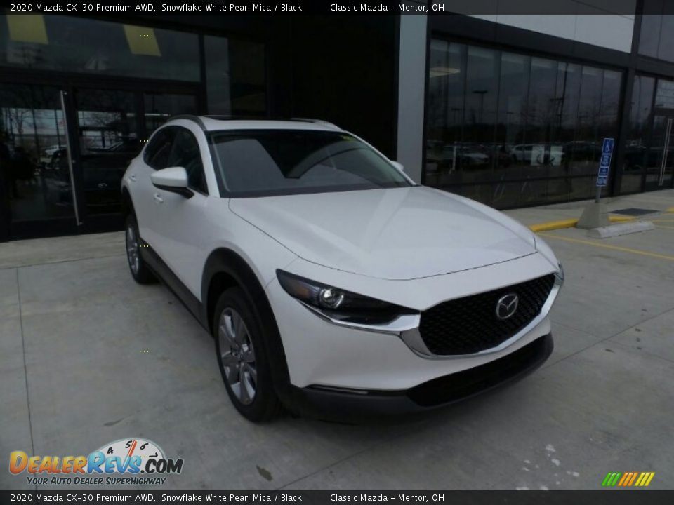 2020 Mazda CX-30 Premium AWD Snowflake White Pearl Mica / Black Photo #1