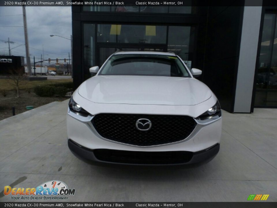 2020 Mazda CX-30 Premium AWD Snowflake White Pearl Mica / Black Photo #2