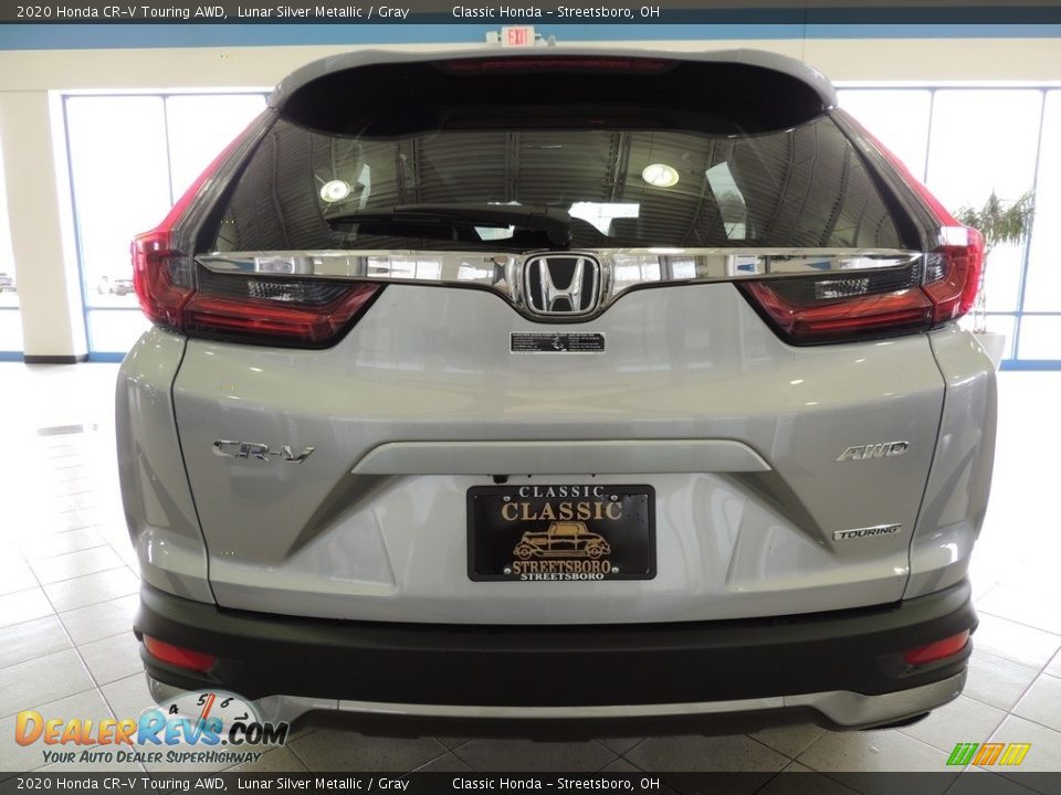 2020 Honda CR-V Touring AWD Lunar Silver Metallic / Gray Photo #6