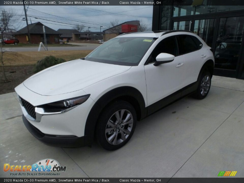 2020 Mazda CX-30 Premium AWD Snowflake White Pearl Mica / Black Photo #3