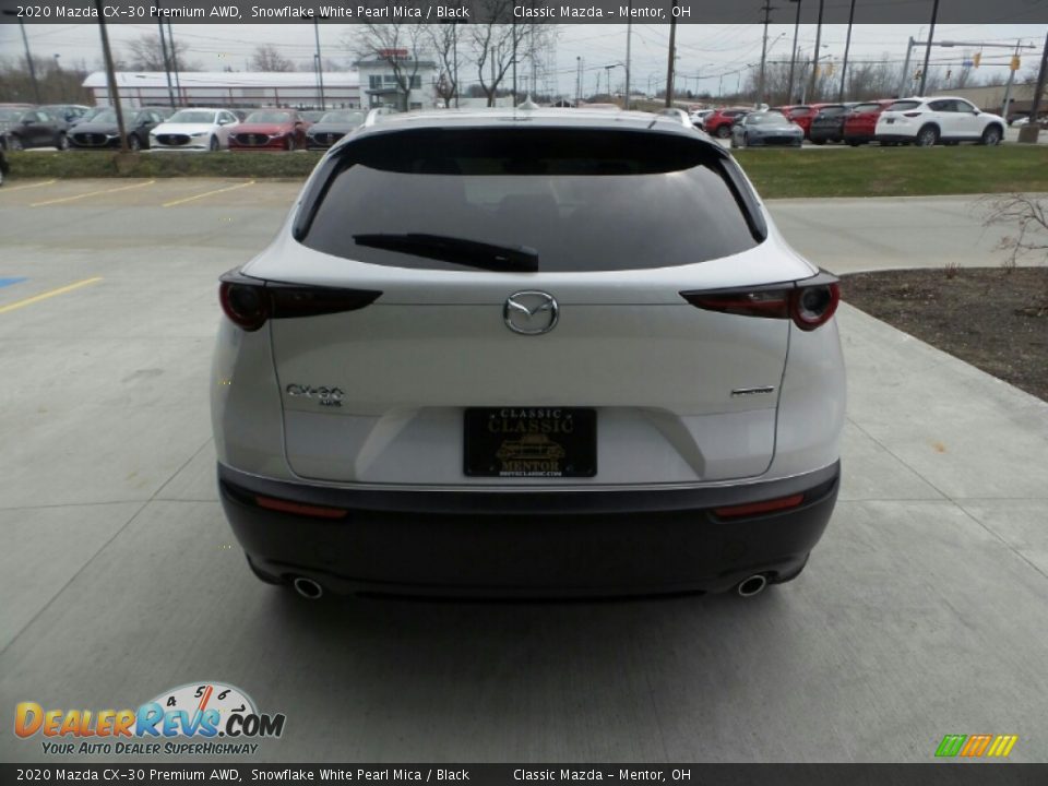 2020 Mazda CX-30 Premium AWD Snowflake White Pearl Mica / Black Photo #5