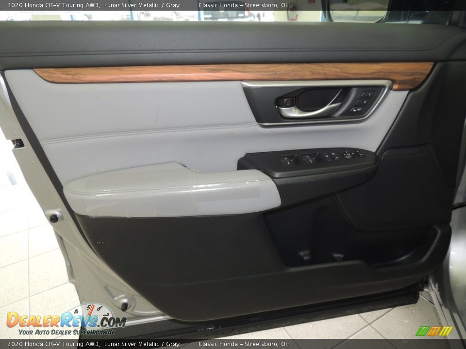 2020 Honda CR-V Touring AWD Lunar Silver Metallic / Gray Photo #9