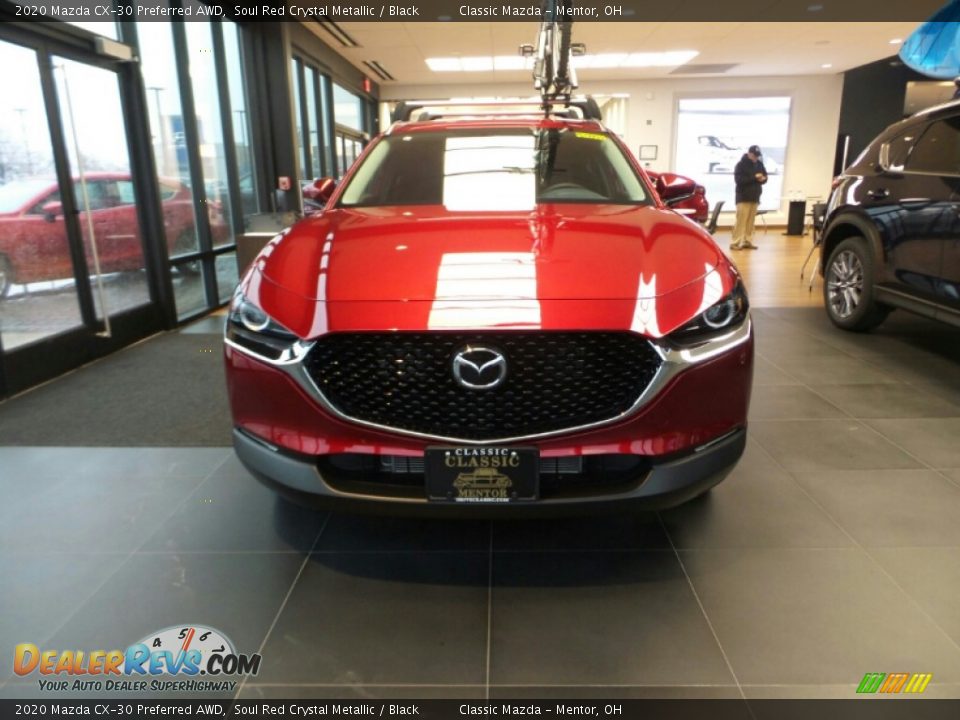 2020 Mazda CX-30 Preferred AWD Soul Red Crystal Metallic / Black Photo #2