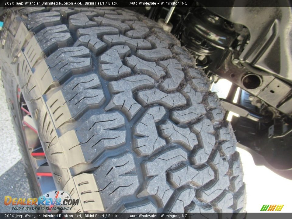 2020 Jeep Wrangler Unlimited Rubicon 4x4 Bikini Pearl / Black Photo #8