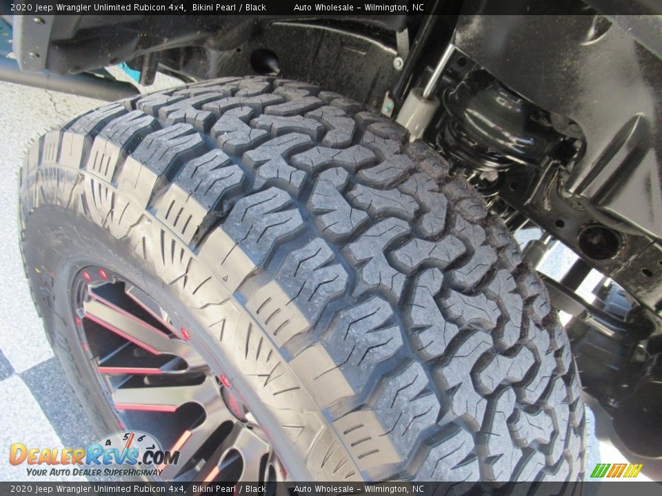 2020 Jeep Wrangler Unlimited Rubicon 4x4 Bikini Pearl / Black Photo #9