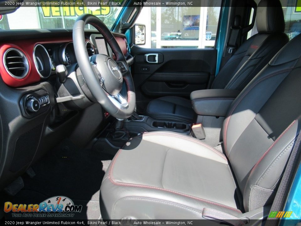 2020 Jeep Wrangler Unlimited Rubicon 4x4 Bikini Pearl / Black Photo #11
