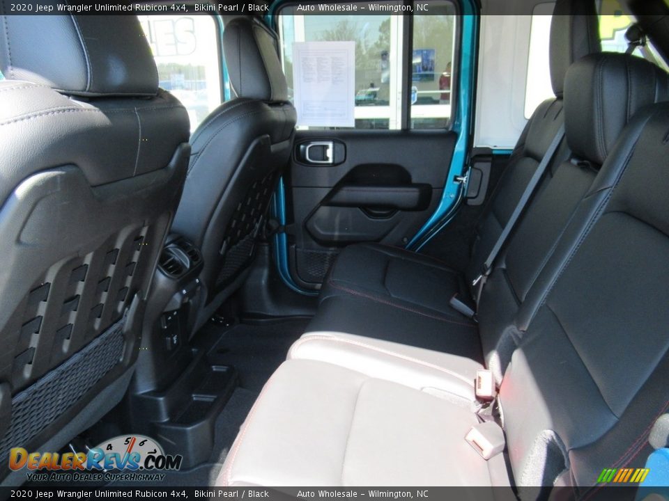 2020 Jeep Wrangler Unlimited Rubicon 4x4 Bikini Pearl / Black Photo #12