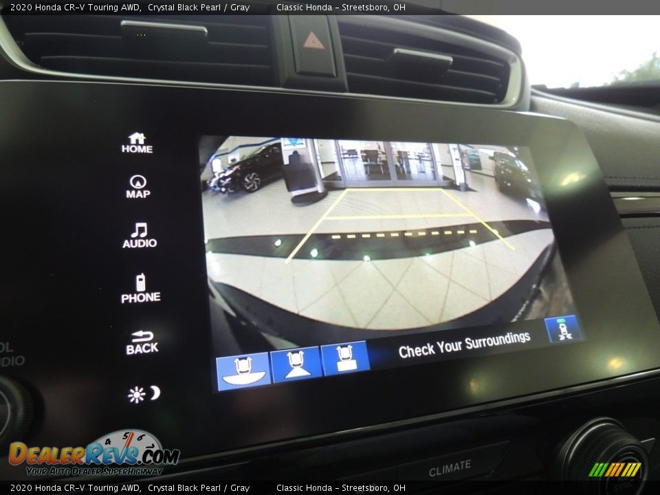 2020 Honda CR-V Touring AWD Crystal Black Pearl / Gray Photo #17