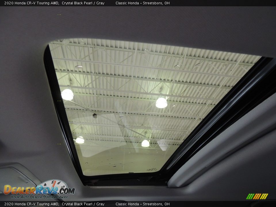 2020 Honda CR-V Touring AWD Crystal Black Pearl / Gray Photo #20