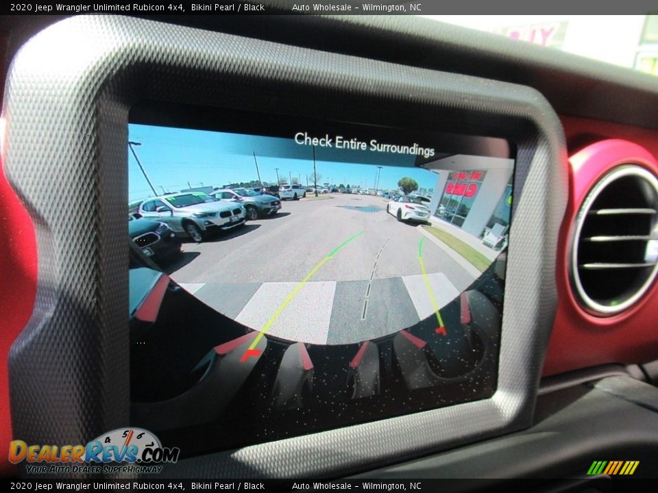 2020 Jeep Wrangler Unlimited Rubicon 4x4 Bikini Pearl / Black Photo #18