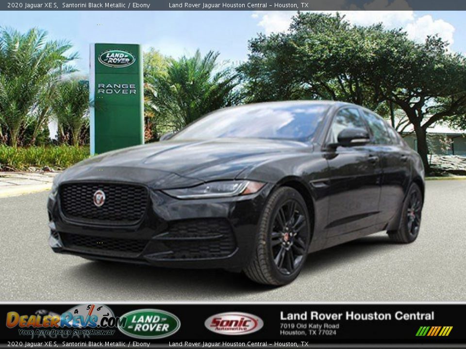 2020 Jaguar XE S Santorini Black Metallic / Ebony Photo #1