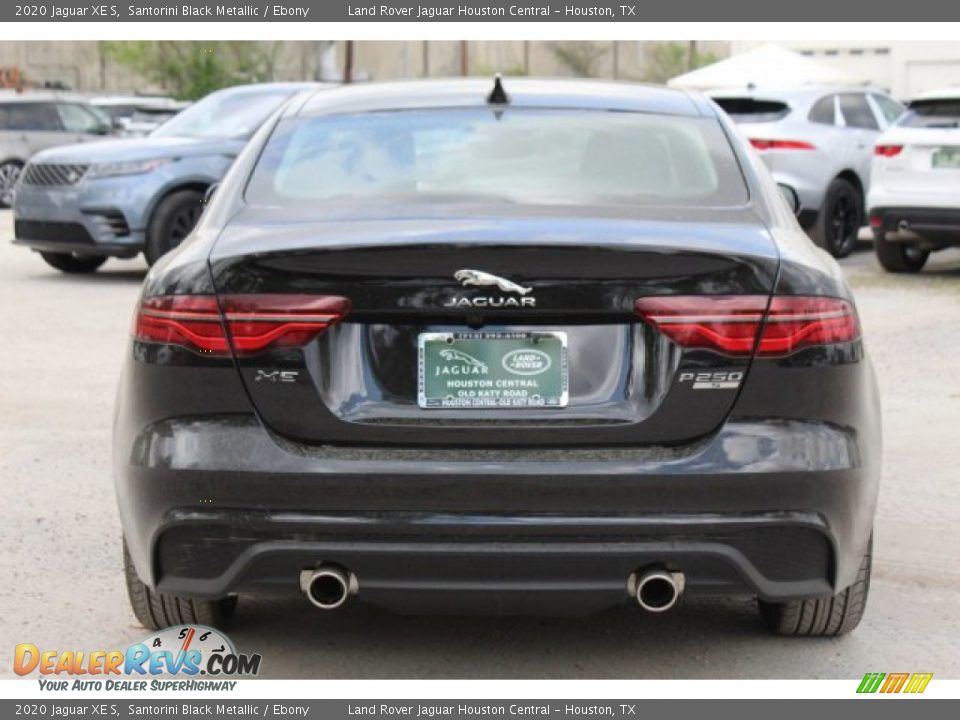 2020 Jaguar XE S Santorini Black Metallic / Ebony Photo #7