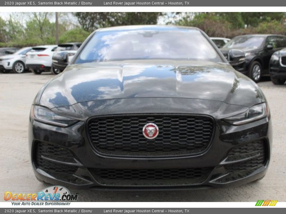 2020 Jaguar XE S Santorini Black Metallic / Ebony Photo #8