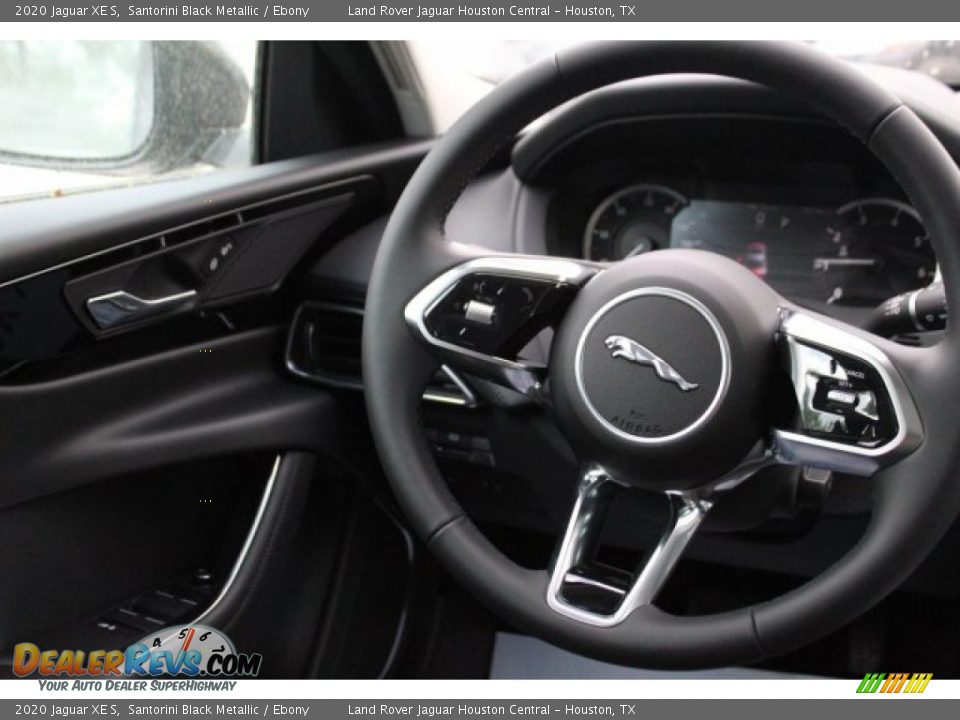 2020 Jaguar XE S Santorini Black Metallic / Ebony Photo #27