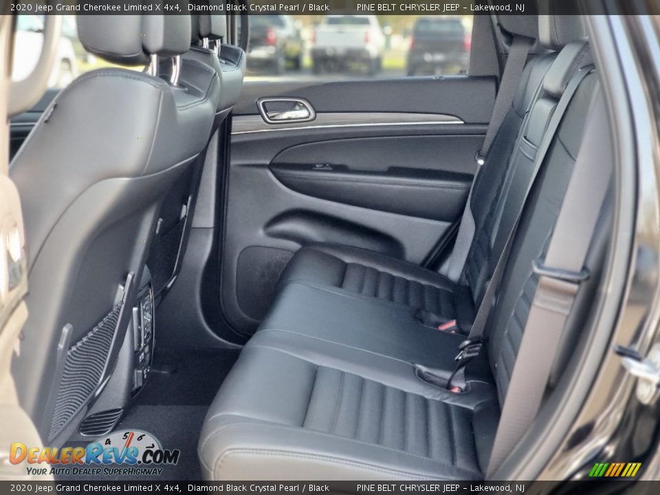 2020 Jeep Grand Cherokee Limited X 4x4 Diamond Black Crystal Pearl / Black Photo #9