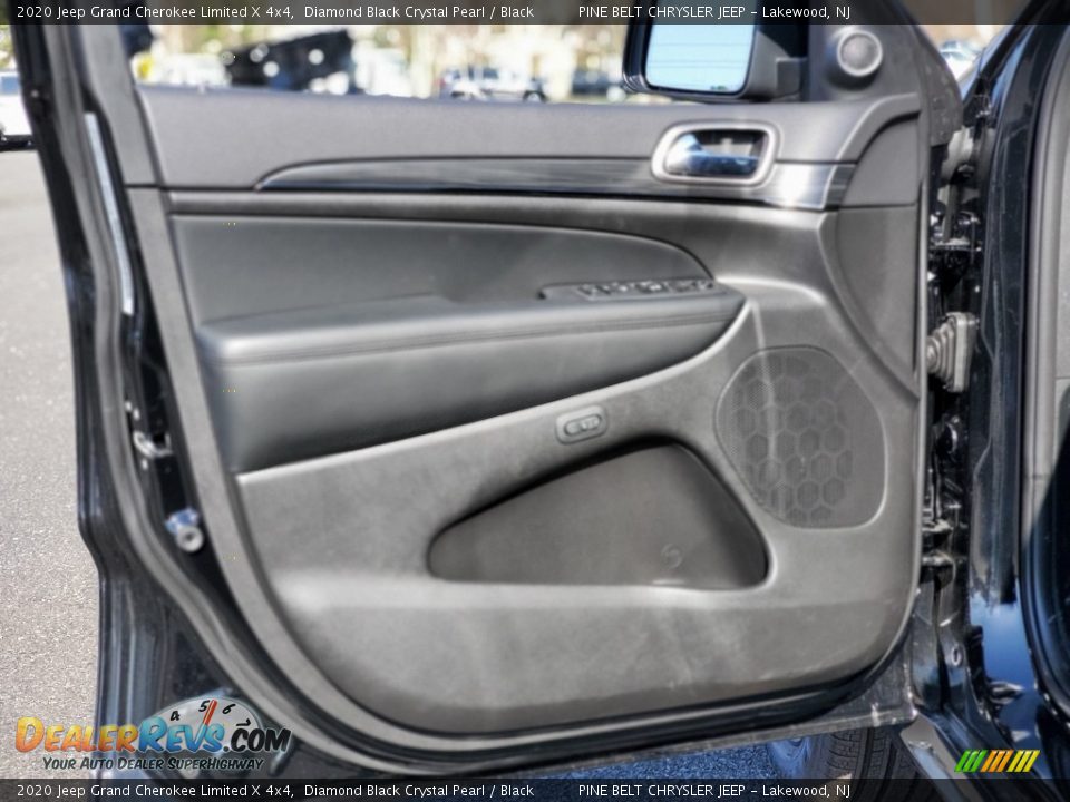 2020 Jeep Grand Cherokee Limited X 4x4 Diamond Black Crystal Pearl / Black Photo #11
