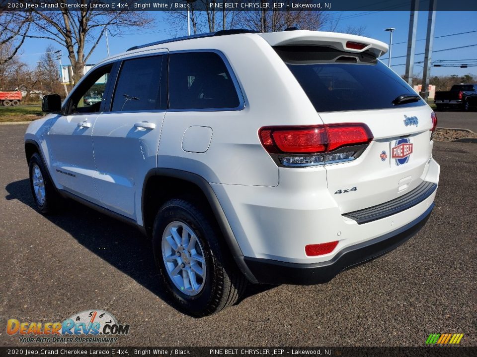 2020 Jeep Grand Cherokee Laredo E 4x4 Bright White / Black Photo #4