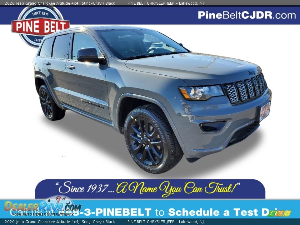 2020 Jeep Grand Cherokee Altitude 4x4 Sting-Gray / Black Photo #1