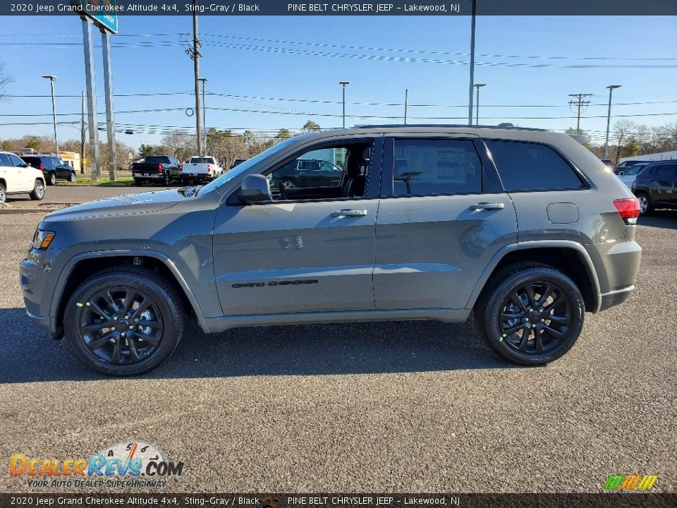 2020 Jeep Grand Cherokee Altitude 4x4 Sting-Gray / Black Photo #4