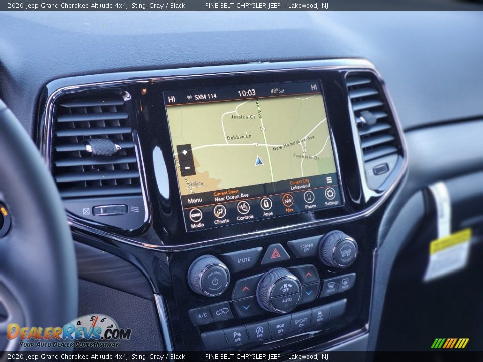 2020 Jeep Grand Cherokee Altitude 4x4 Sting-Gray / Black Photo #13