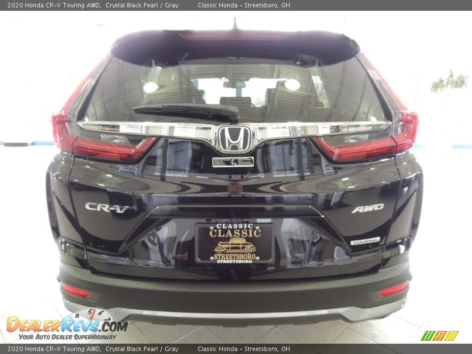 2020 Honda CR-V Touring AWD Crystal Black Pearl / Gray Photo #6
