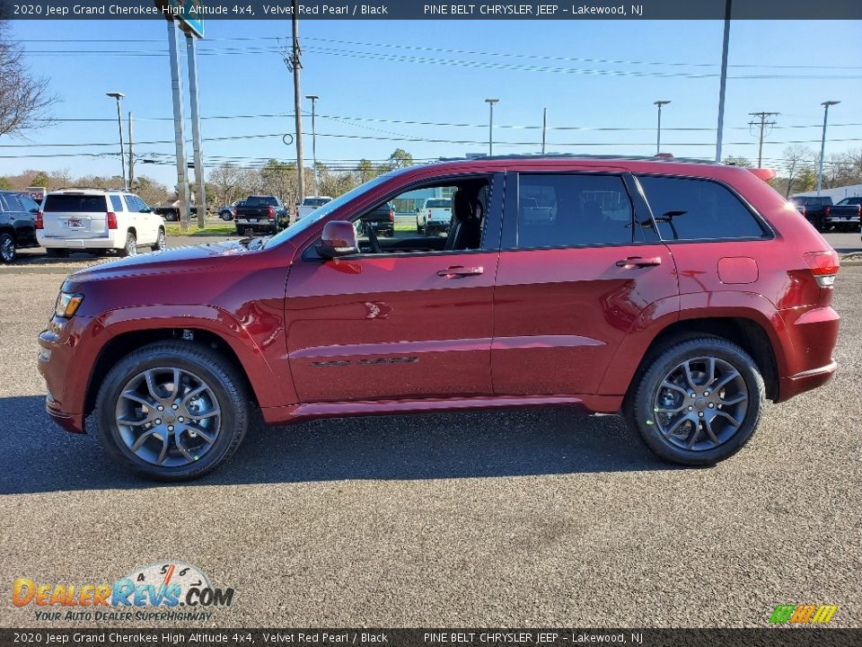 2020 Jeep Grand Cherokee High Altitude 4x4 Velvet Red Pearl / Black Photo #4
