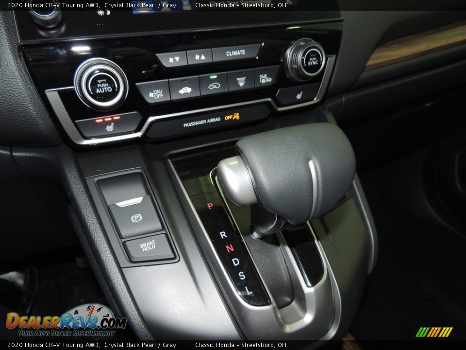2020 Honda CR-V Touring AWD Crystal Black Pearl / Gray Photo #18