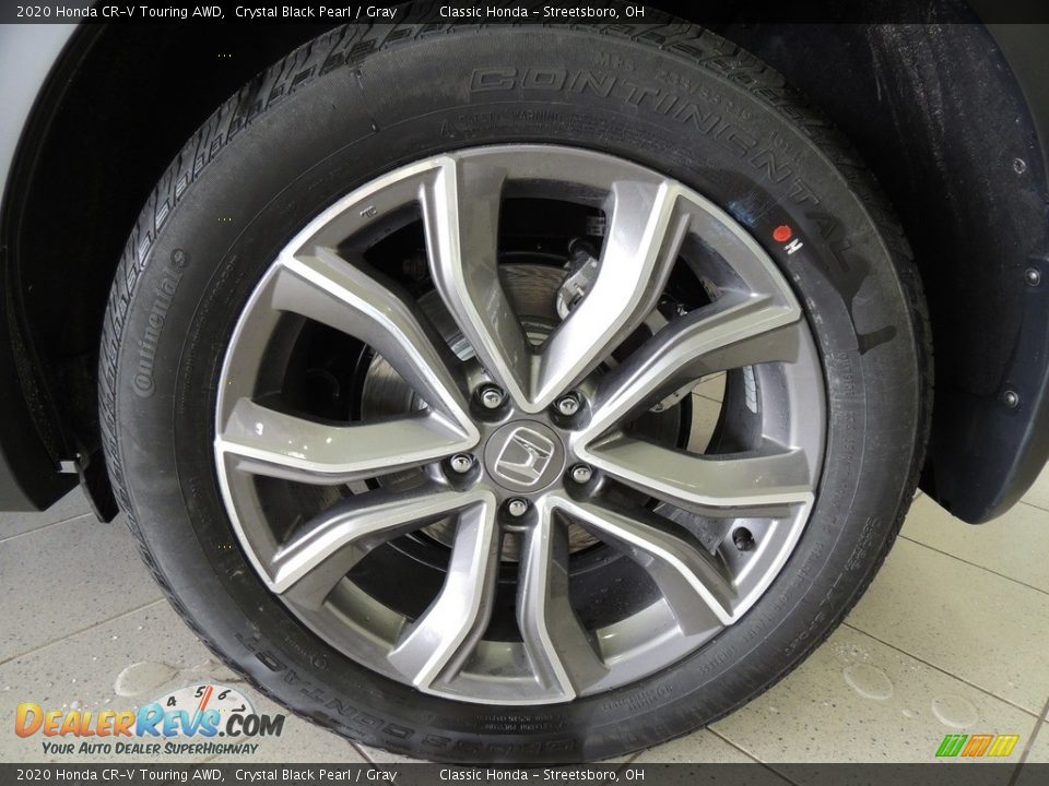 2020 Honda CR-V Touring AWD Crystal Black Pearl / Gray Photo #22
