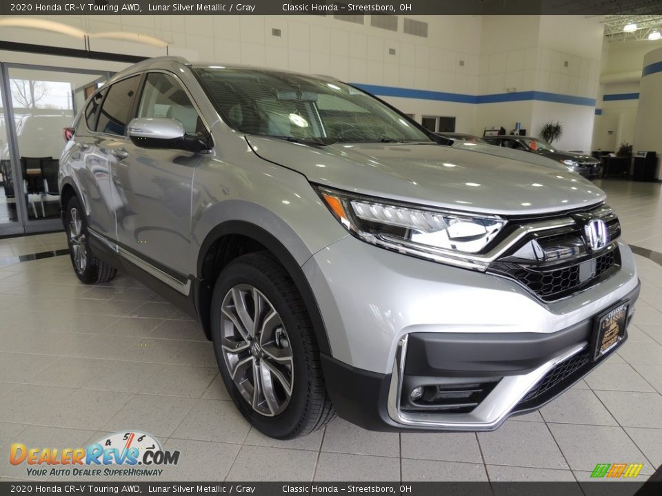 2020 Honda CR-V Touring AWD Lunar Silver Metallic / Gray Photo #3