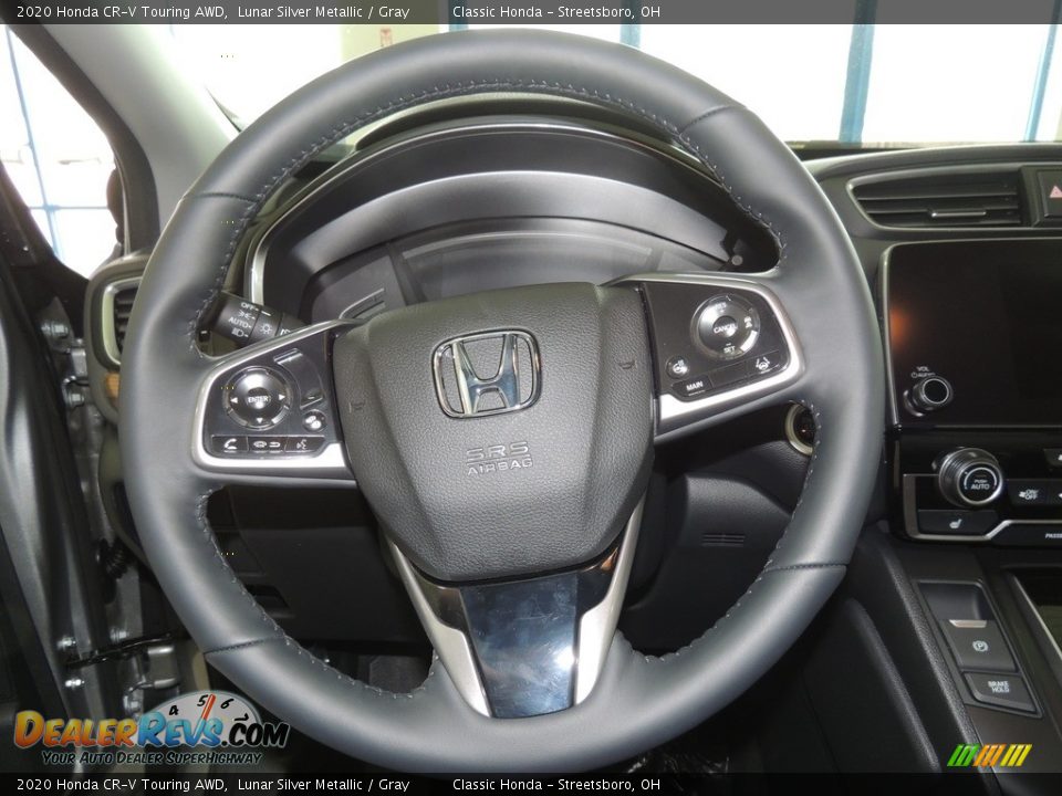 2020 Honda CR-V Touring AWD Lunar Silver Metallic / Gray Photo #14