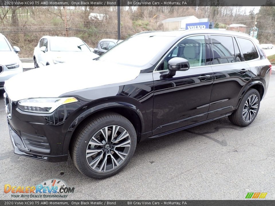 Onyx Black Metallic 2020 Volvo XC90 T5 AWD Momentum Photo #5