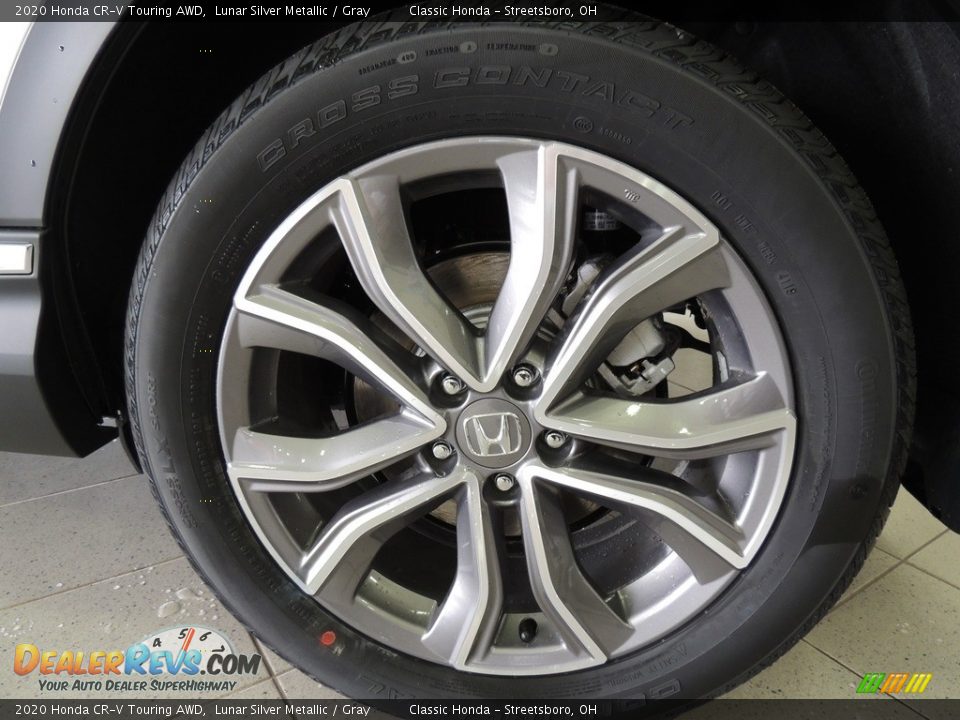 2020 Honda CR-V Touring AWD Lunar Silver Metallic / Gray Photo #23