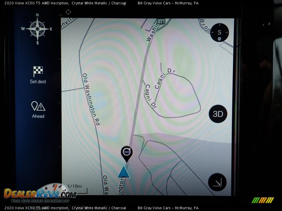 Navigation of 2020 Volvo XC60 T5 AWD Inscription Photo #13