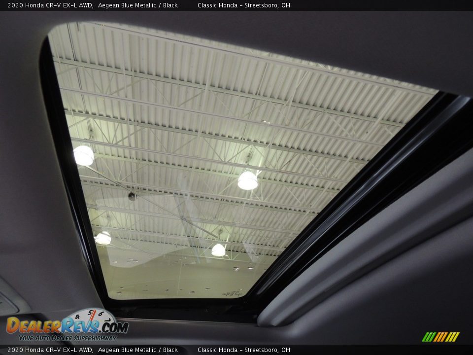 2020 Honda CR-V EX-L AWD Aegean Blue Metallic / Black Photo #19